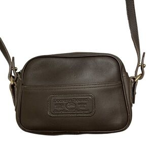 Dooney & Bourke brown vintage crossbody bag USA